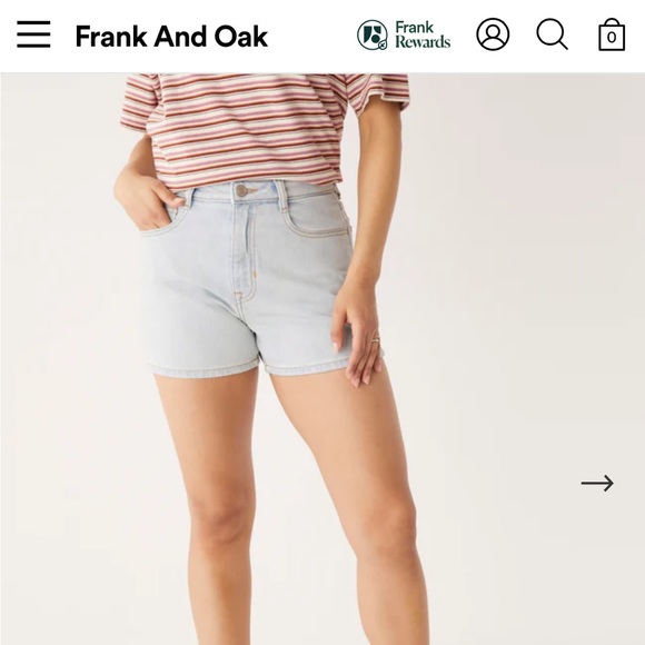 Frank and Oak shorts - Picture 1 of 4